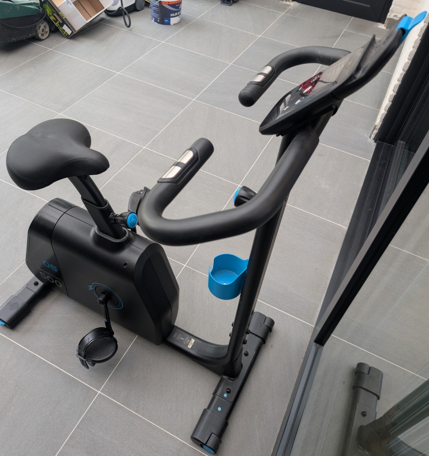 Hometrainer domyos EB500, Ophalen