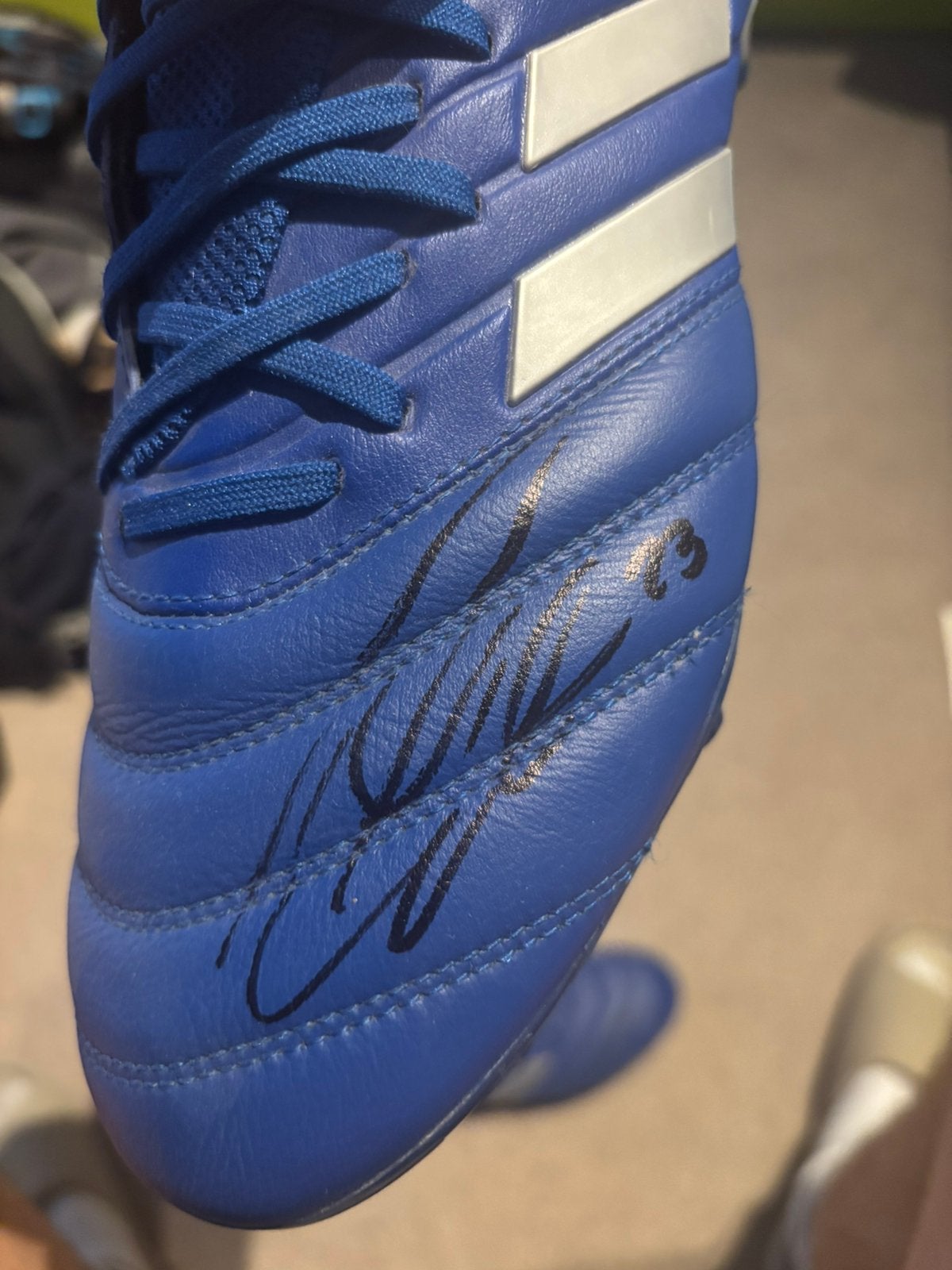 Handtekening Toby Alderweireld en Ritchie de Laet, Ophalen, Zo goed als nieuw