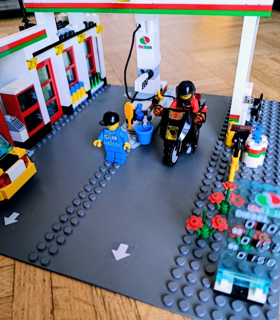 LEGO City 7993 - Octan-tankstation (2007), City, Inclusief instructies, Lego, Ophalen of Verzenden