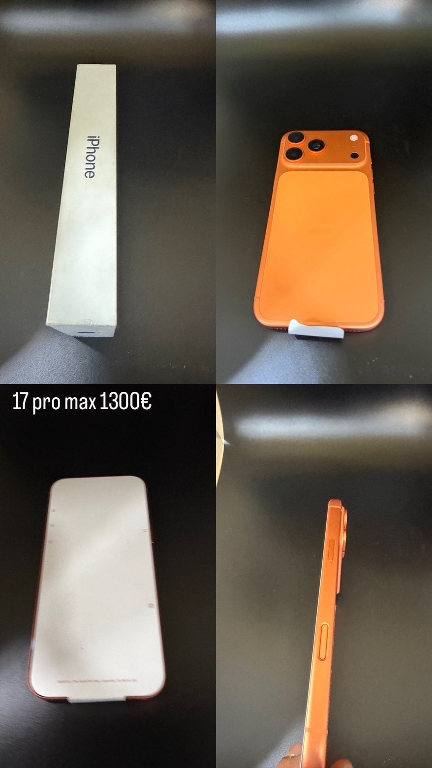Iphone 17 pro max, Télécoms, Neuf, IPhone 17, Enlèvement ou Envoi, Orange