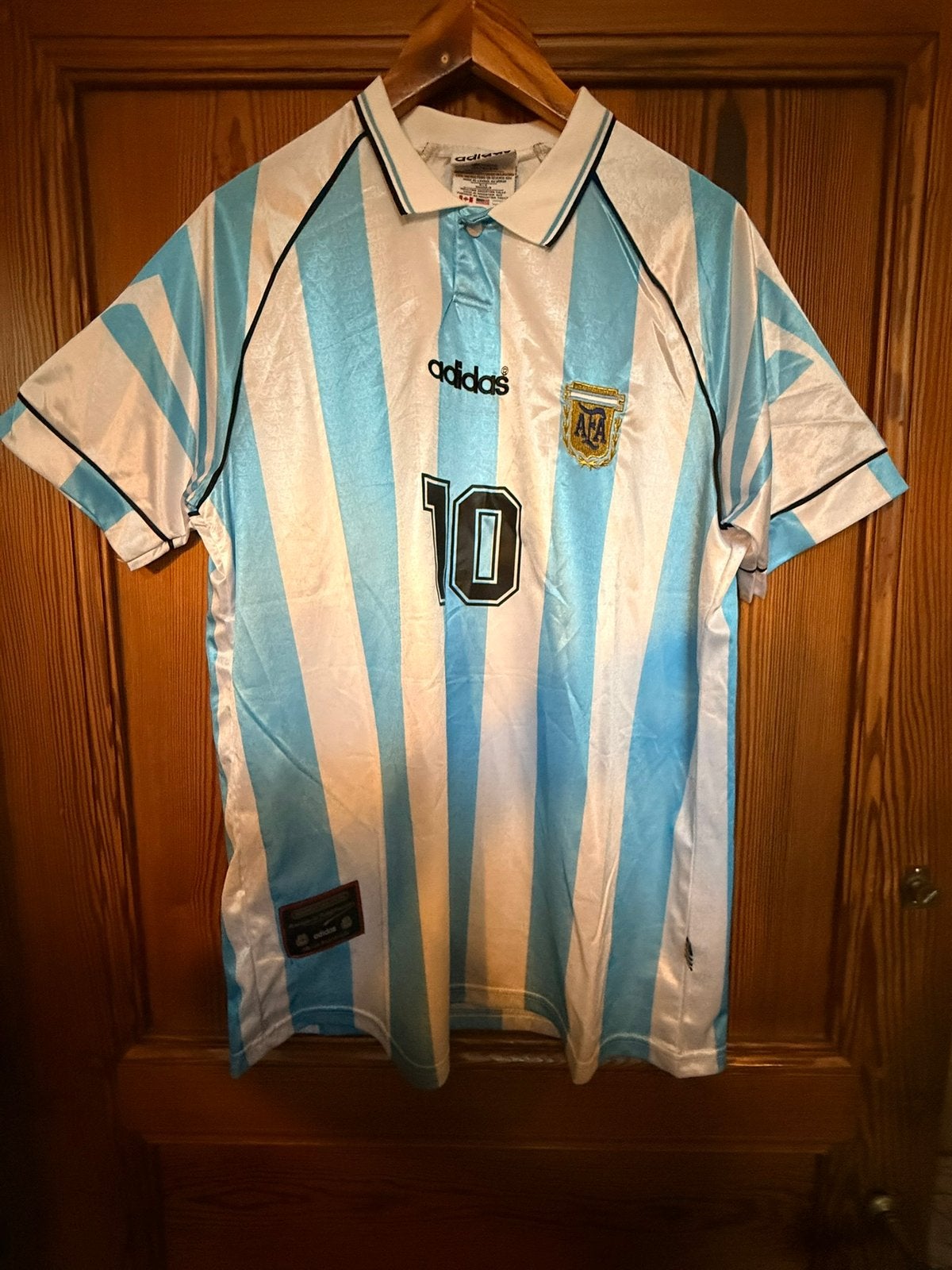 Maillot de foot argentine maradona, Ophalen of Verzenden, Zo goed als nieuw, Shirt