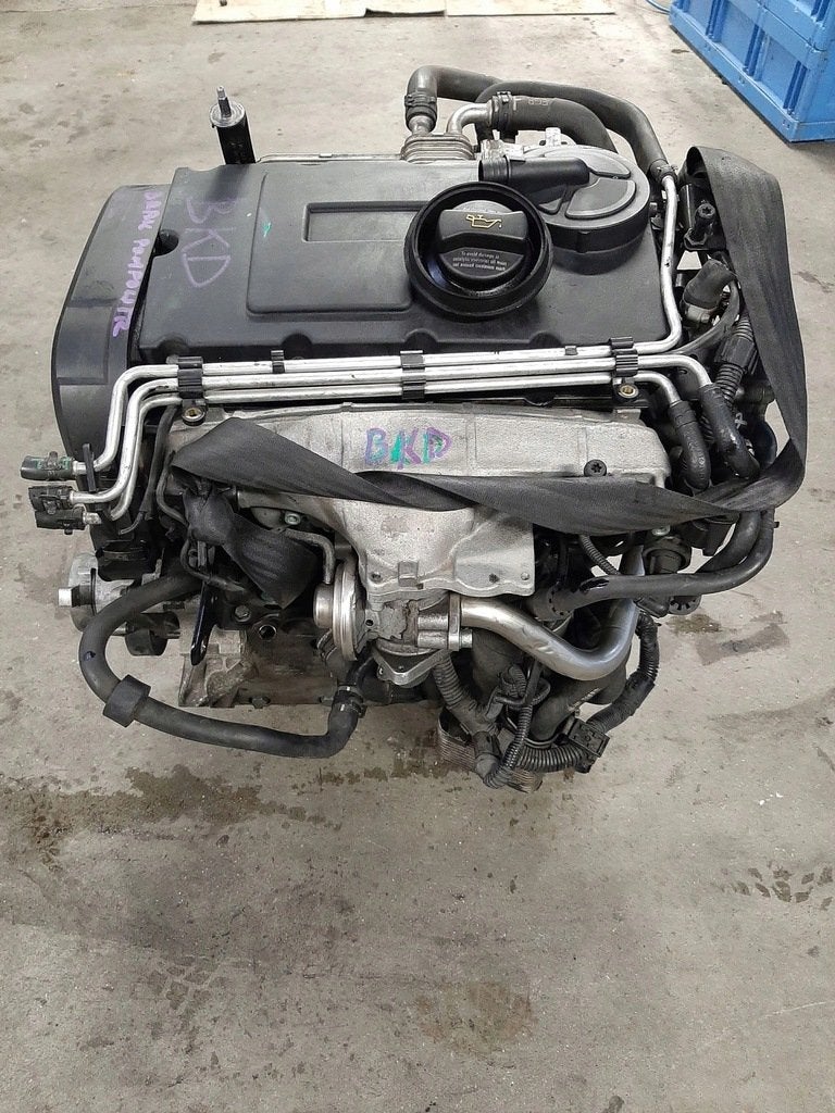 Moteur BKD Complet JETTA A3 VW SEAT LEON GOLF TOURAN SKODA, Envoi, Utilisé, Daihatsu