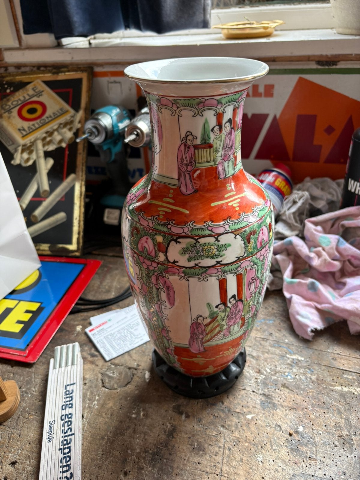 Oude Chinees vaas, Antiek en Kunst, Ophalen of Verzenden