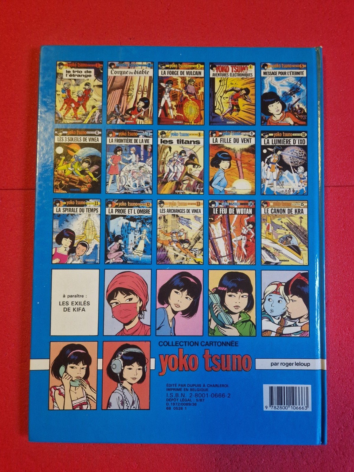 bd yoko tsuno 1, Enlèvement ou Envoi