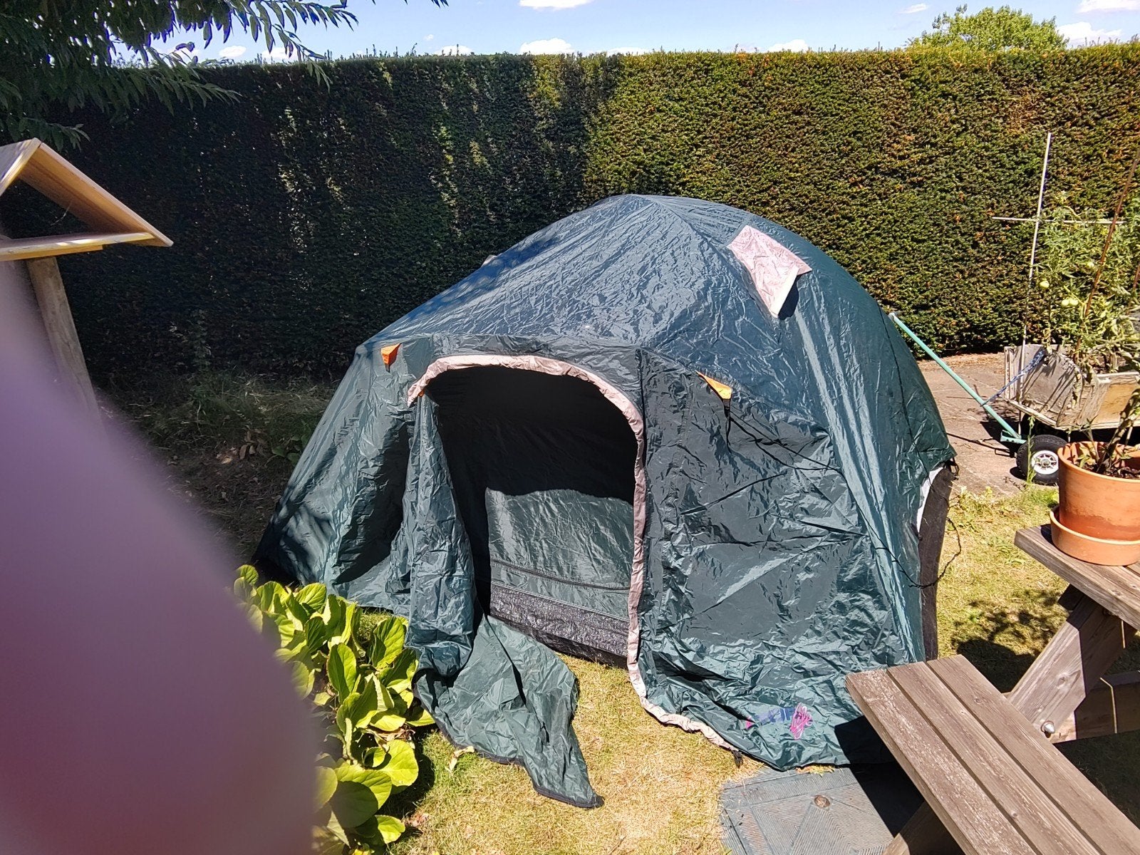 tent 4 personen, Caravans en Kamperen, Ophalen
