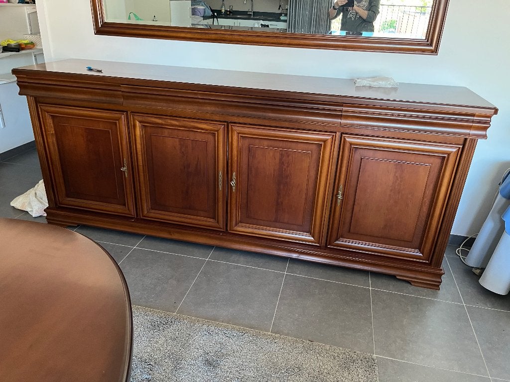 Eetkamer in kerselaar, Huis en Inrichting, Ophalen, Gebruikt, Kerselaar