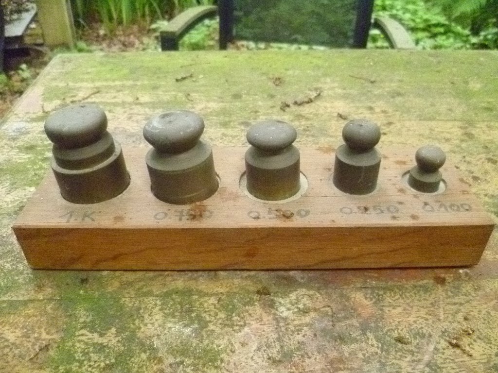 gewichten set, Ophalen