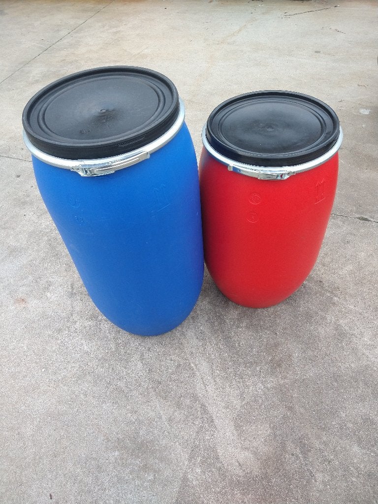 120 liter Regen ton waterton kippen voeder kunststof vaten, Tuin en Terras, Regentonnen, 75 tot 150 liter, Ophalen, Nieuw, Kunststof