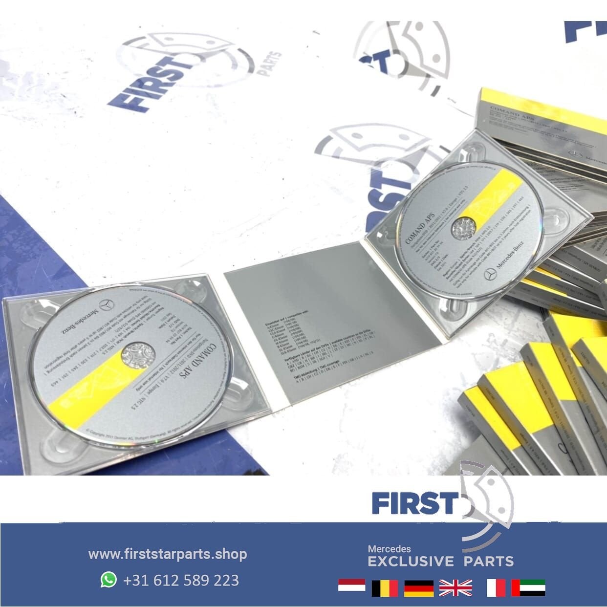 COMAND NAVIGATIE CD Mercedes W166 W172 W176 W204 W207 W212 W, Auto diversen, Autonavigatie, -, -, Ophalen of Verzenden, Zo goed als nieuw