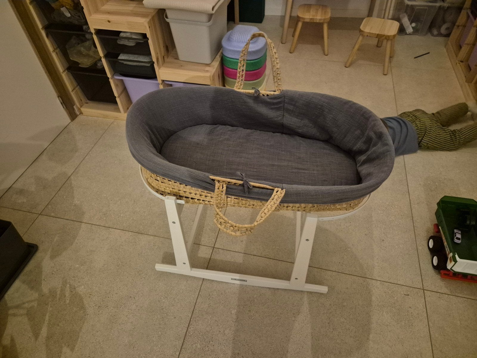 mozesmand Childhome, Ophalen, Zo goed als nieuw, Wieg
