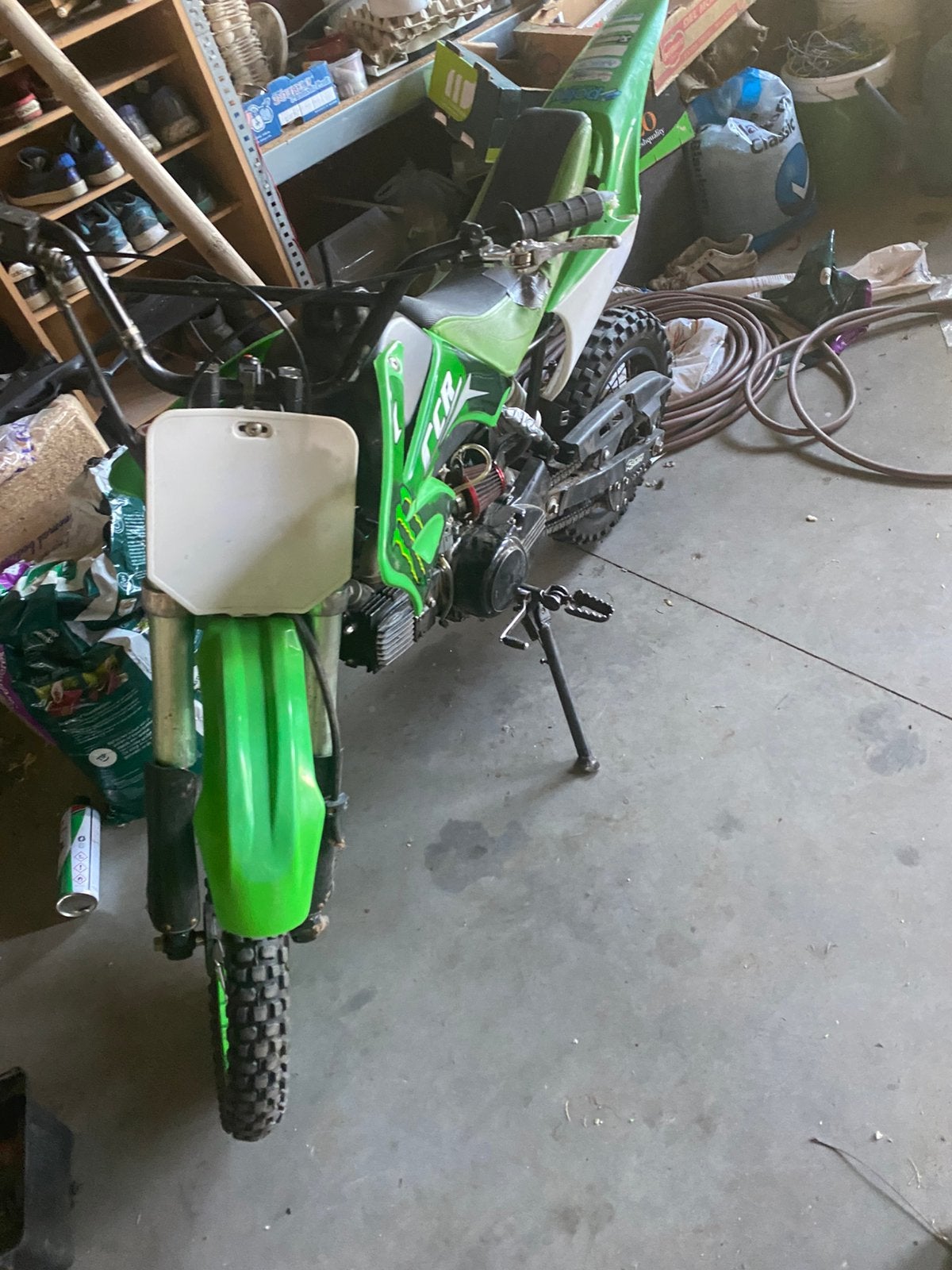pitbike 125cc, Fietsen en Brommers, Brommers | Crossbrommers, Gebruikt, Overige merken, Ophalen