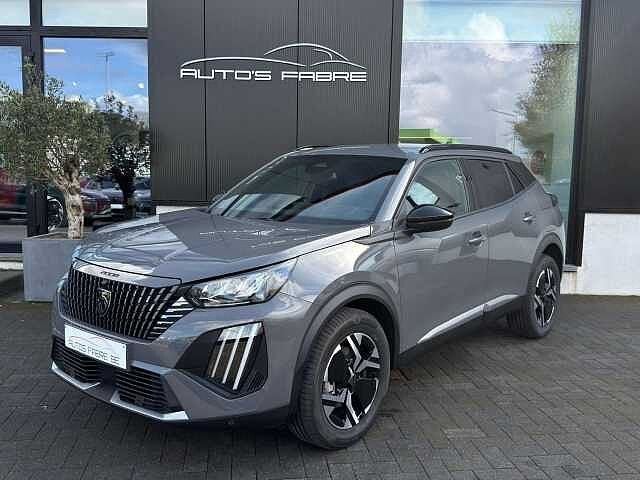 Peugeot 2008 12i Allure 145pk HYBRIDE AUTOMAAT !!! NIEUW, Automaat, Monovolume, Zwart, 5 zetels