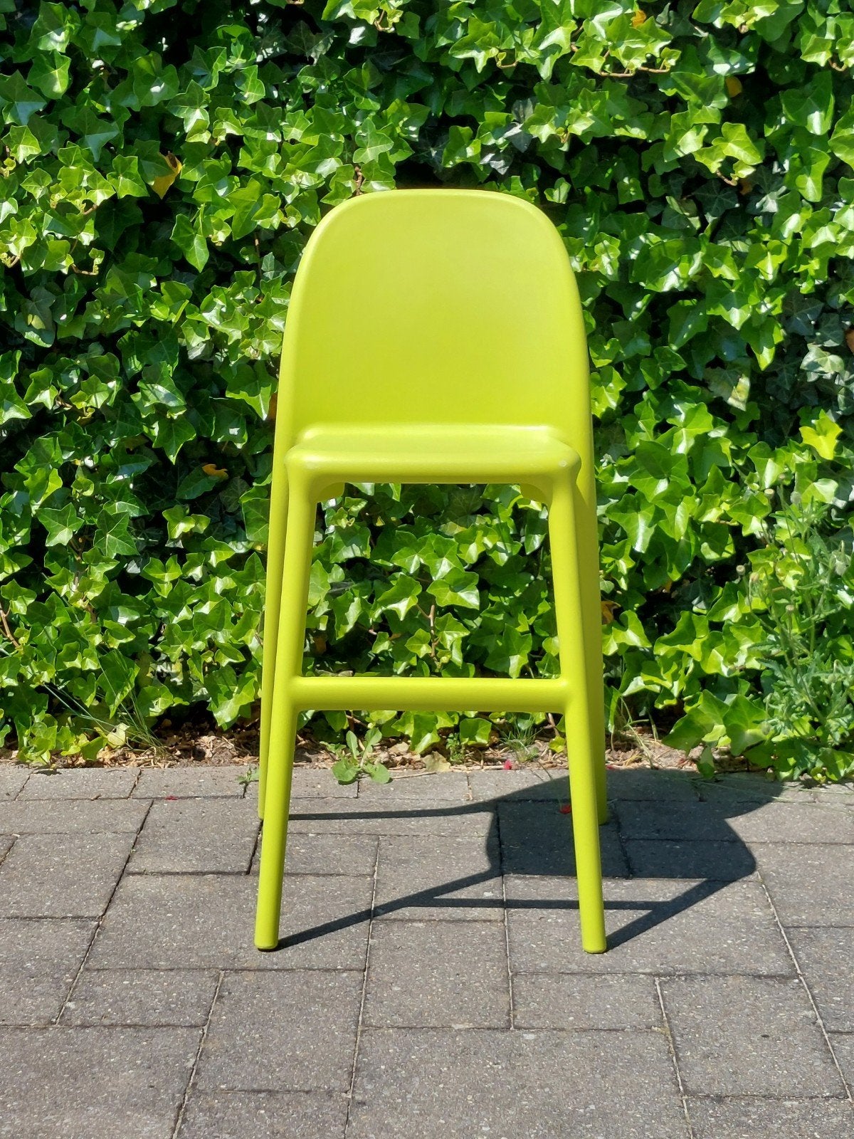 Groene Urban stoel - ikea - kinderstoel, Maison & Meubles, Chaises, Utilisé, Une, Synthétique, Autres couleurs, Enlèvement