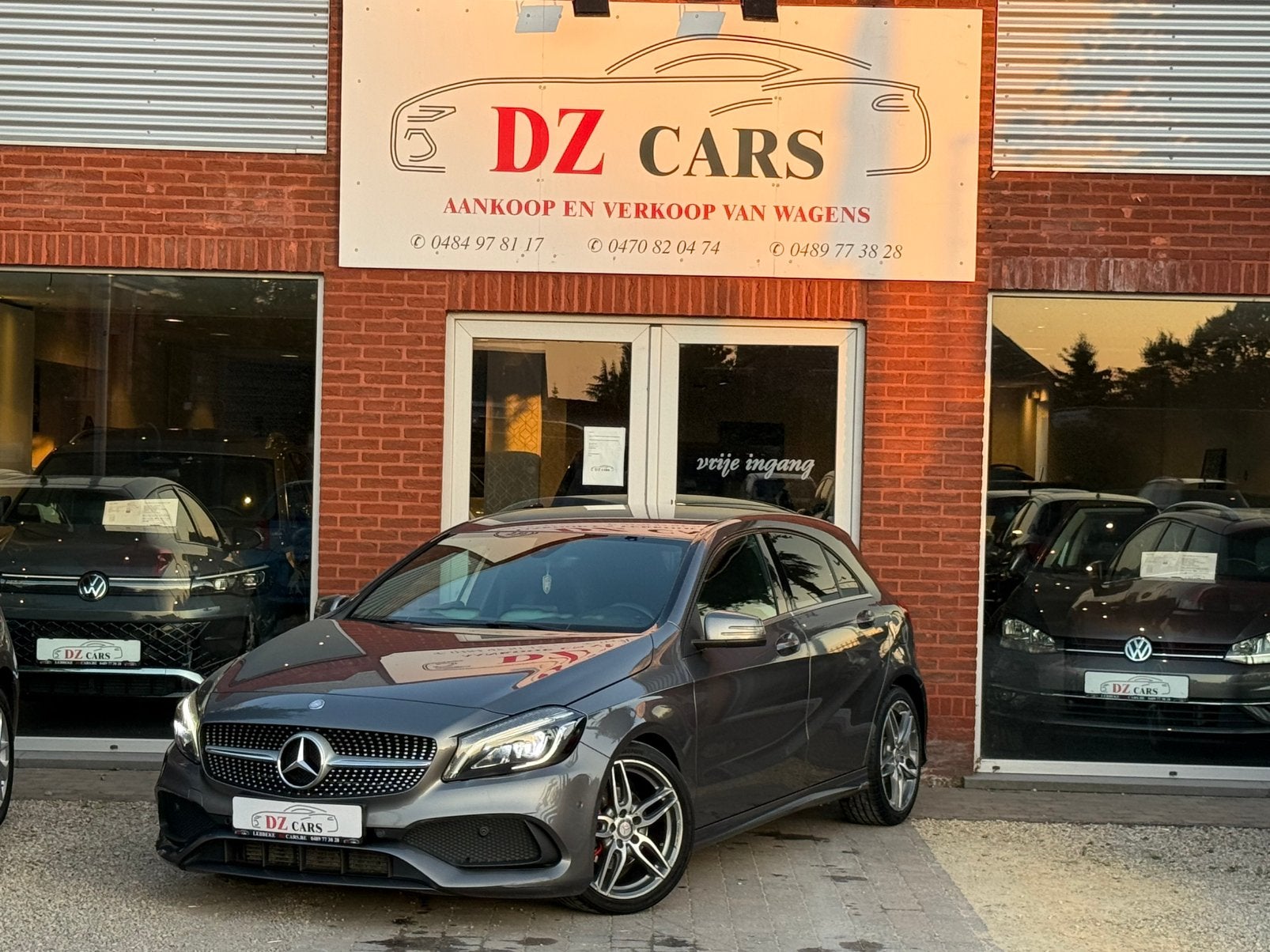 MERCEDES A 180 D PACK-AMG 109PK |NAVI | BLUETOOTH | LED |, Auto's, Voorwielaandrijving, 4 cilinders, Bedrijf, https://public.car-pass.be/vhr/2c1715ca-6e36-430d-999d-3e061200e0f4