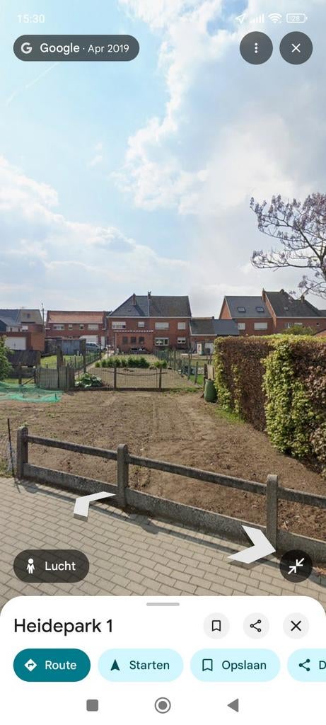 NIEUW : bouwgrond  OPEN bebouwing  APPELS D, Immo