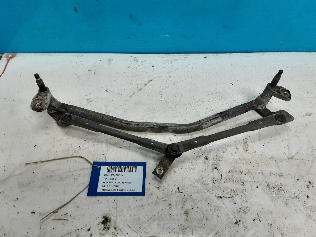 MECANISME ESSUIE-GLACE Polo IV (9N1 / 2/3) (6Q1955023E), Volkswagen, Volkswagen AG, Utilisé, Kundenbetreuung@volkswagen.de