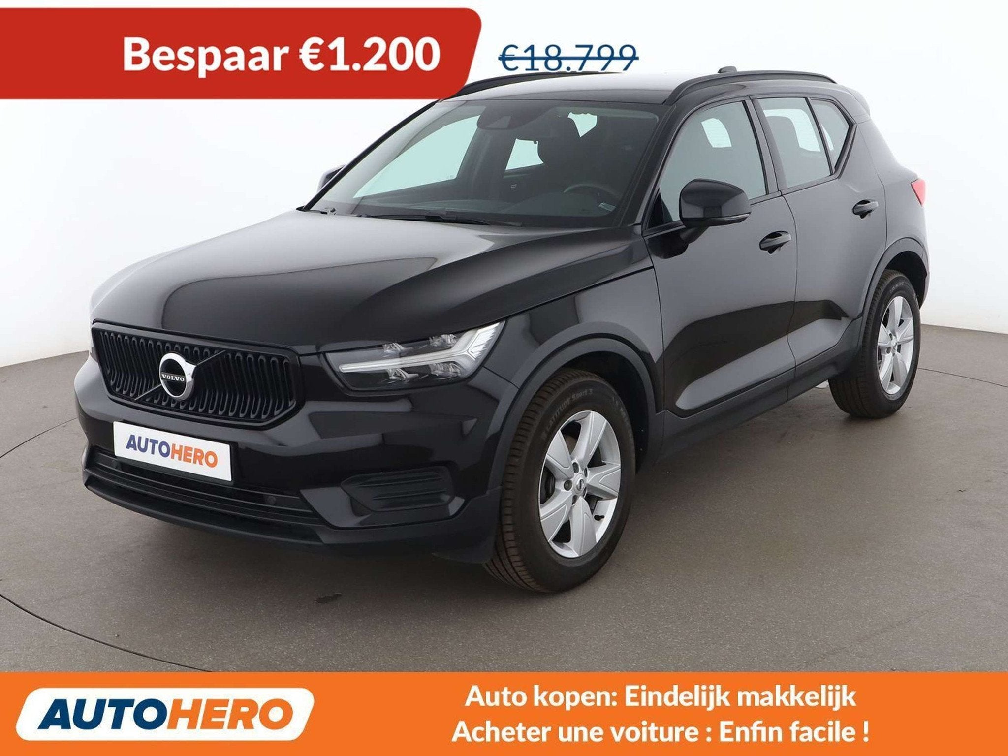 Volvo XC40 1.5 T3 Momentum Core 2WD (bj 2020), Auto's, Voorwielaandrijving, Stof, Gebruikt, 1574 kg