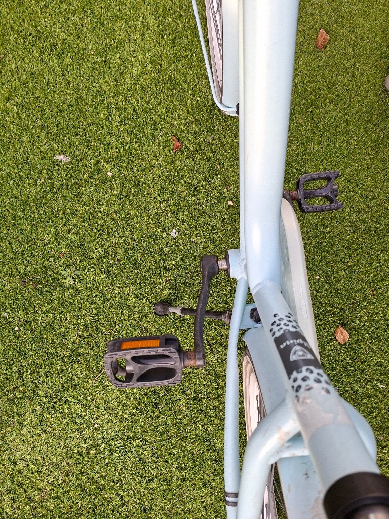 Alpina meisjesfiets 24inch blauw, Ophalen, Terugtraprem, 24 inch, Alpina Meisjesfiets