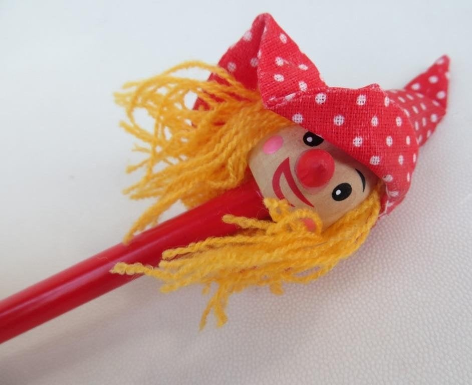 halloween potlood met heks, Hobby en Vrije tijd, Ophalen of Verzenden, Nieuw, Versiering
