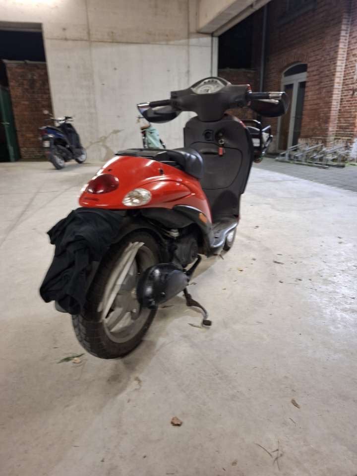 Piagio liberty 50cc 4 takt, Ophalen