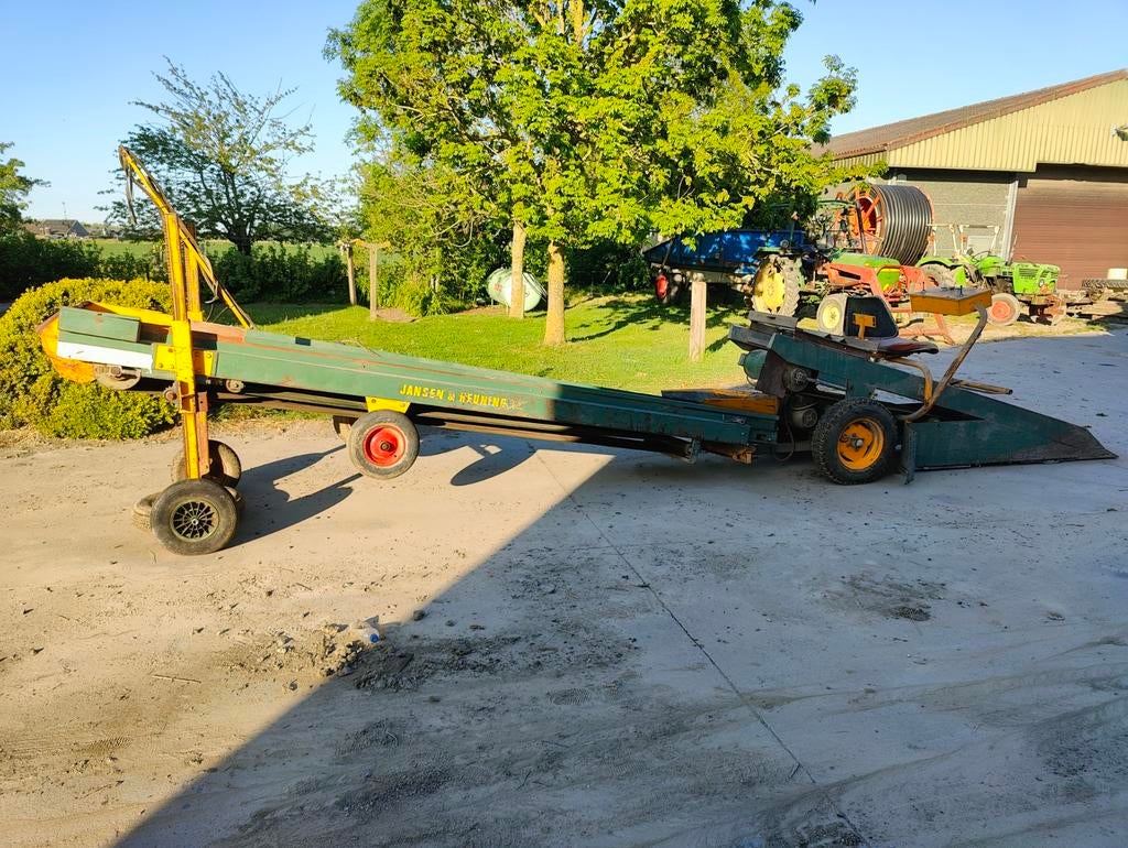 Jansen & Heining T40 opschepmachine, Zakelijke goederen, Landbouw | Werktuigen, Ophalen
