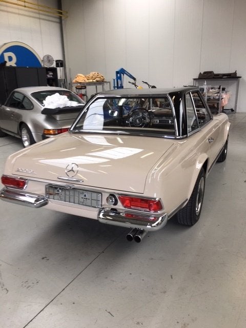 TE KOOP Mercedes Pagode 230 SL cabrio van 1965, foto 8
