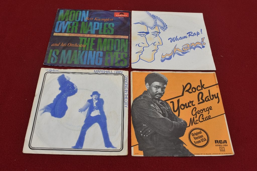 45t's retro, vintage DANCE MUSIC, CD & DVD, Enlèvement ou Envoi, 7 inch, Autres types, Dance populaire