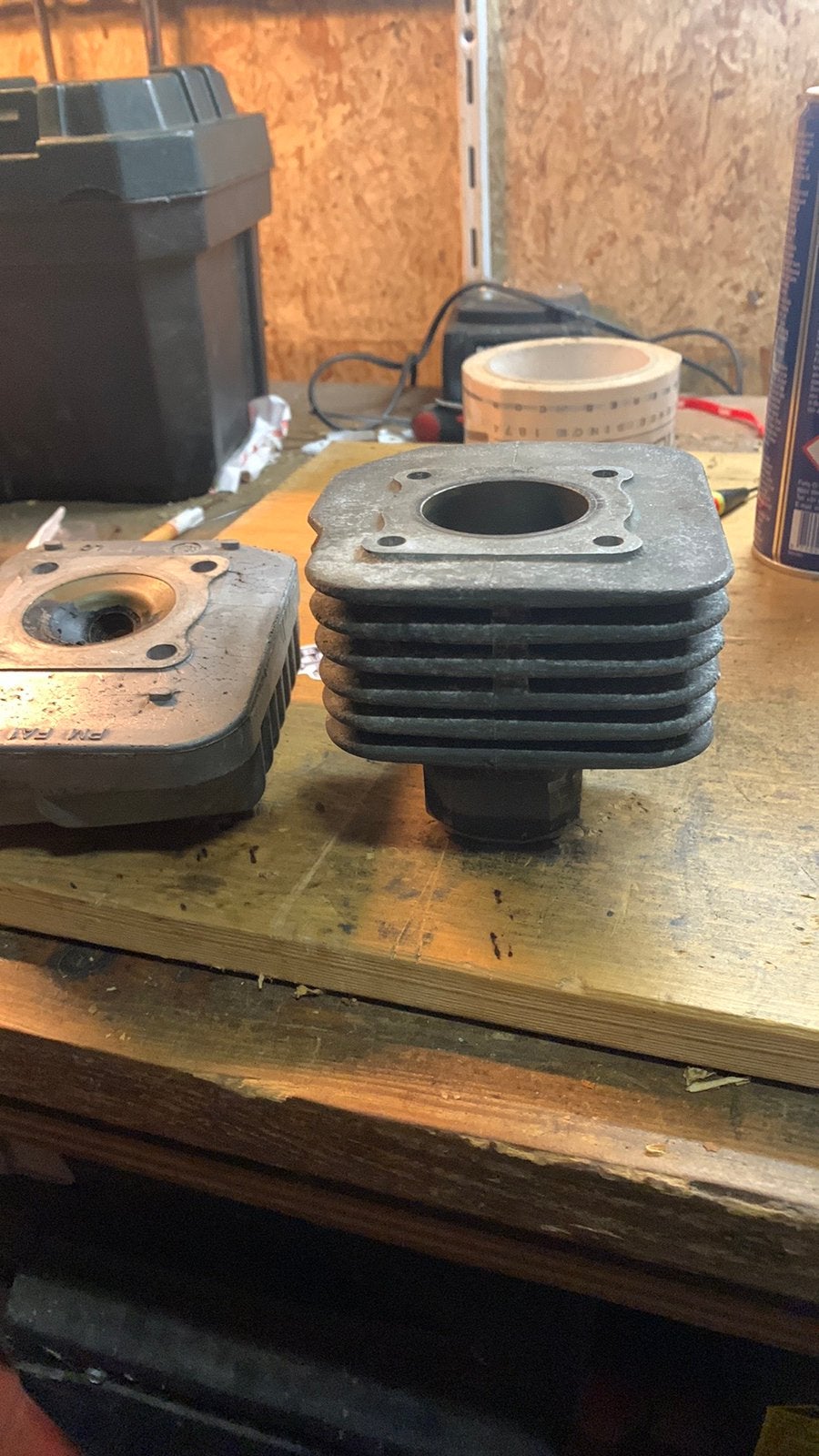 cilinder peugeot verticaal 50cc, Ophalen, Gebruikt, Cilinder