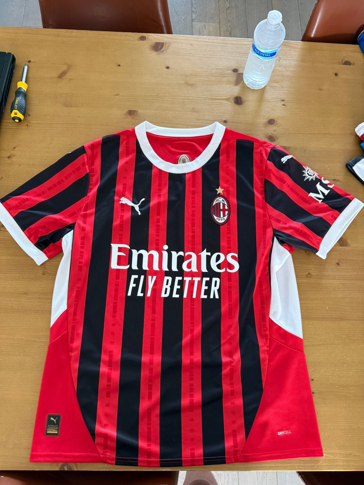 AC Milan shirt Large, Ophalen of Verzenden, Zo goed als nieuw, Shirt