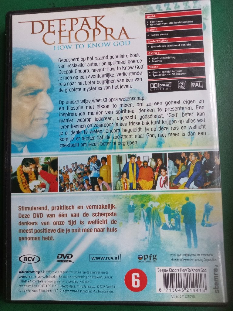 Deepak Chopra - Comment connaître Dieu, CD & DVD, À partir de 6 ans, Enlèvement ou Envoi, Anglais, Néerlandais