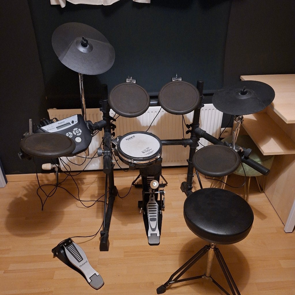Roland TD-6V elektronische drumkit, Muziek en Instrumenten, Ophalen, Gebruikt, Roland, Elektronisch