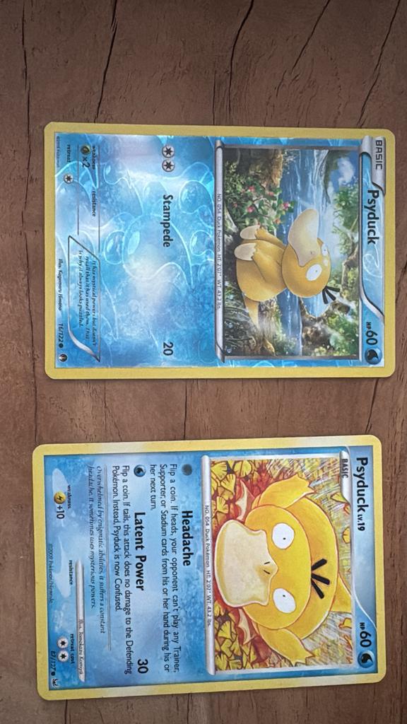 Psyduck, Ophalen, Zo goed als nieuw