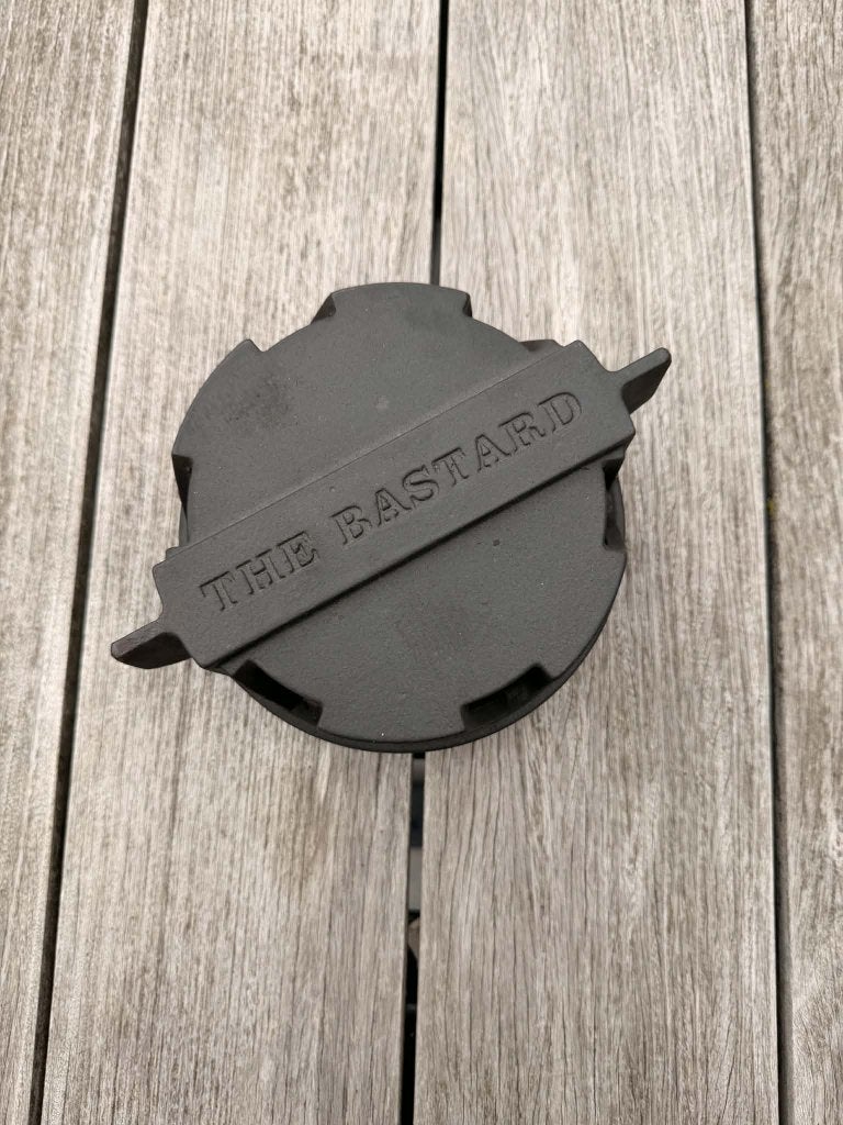 The Bastard topvent L/XL, Ophalen, Zo goed als nieuw, The Bastard Kamado BBQ