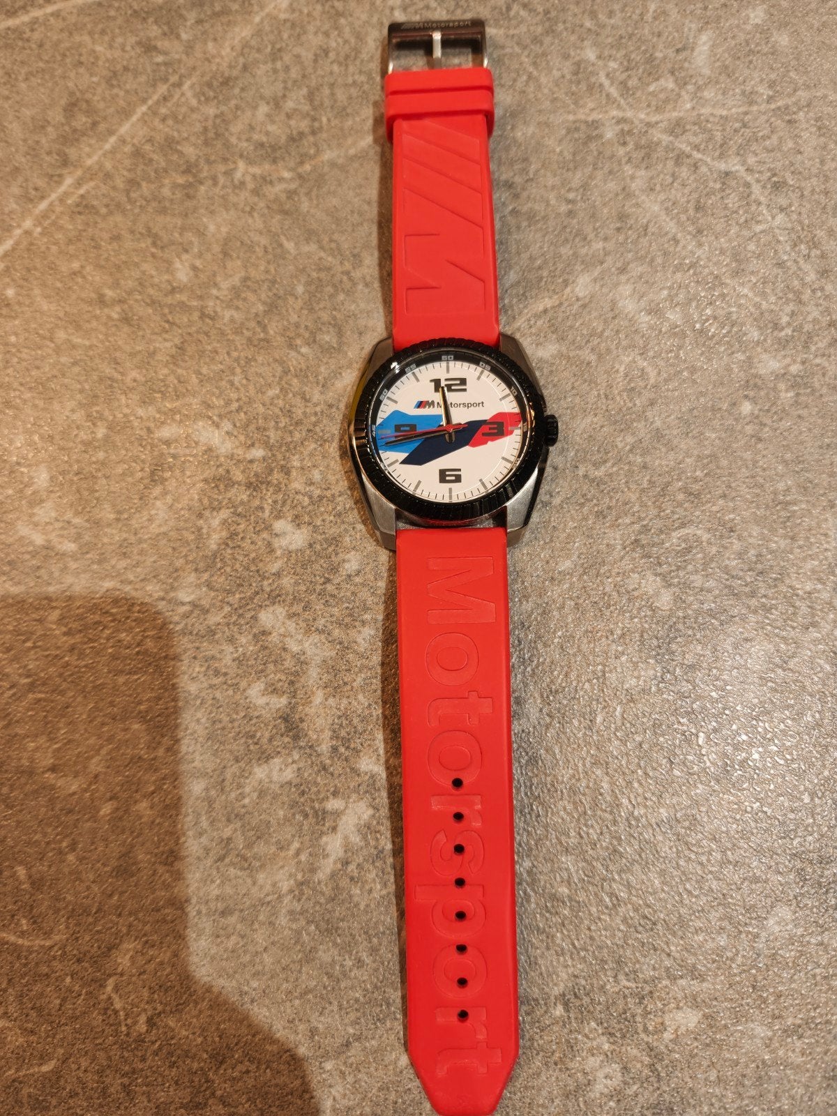 BMW M Motorsport BMW 1014 Quartz, Bijoux, Sacs & Beauté, Montre-bracelet, Autres marques, Enlèvement ou Envoi, Acier