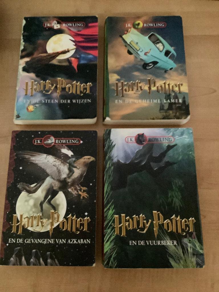 Volledige Harry Potter reeks 7 delen; paperback, Nederlands, Enlèvement, Utilisé, J.K. Rowlin