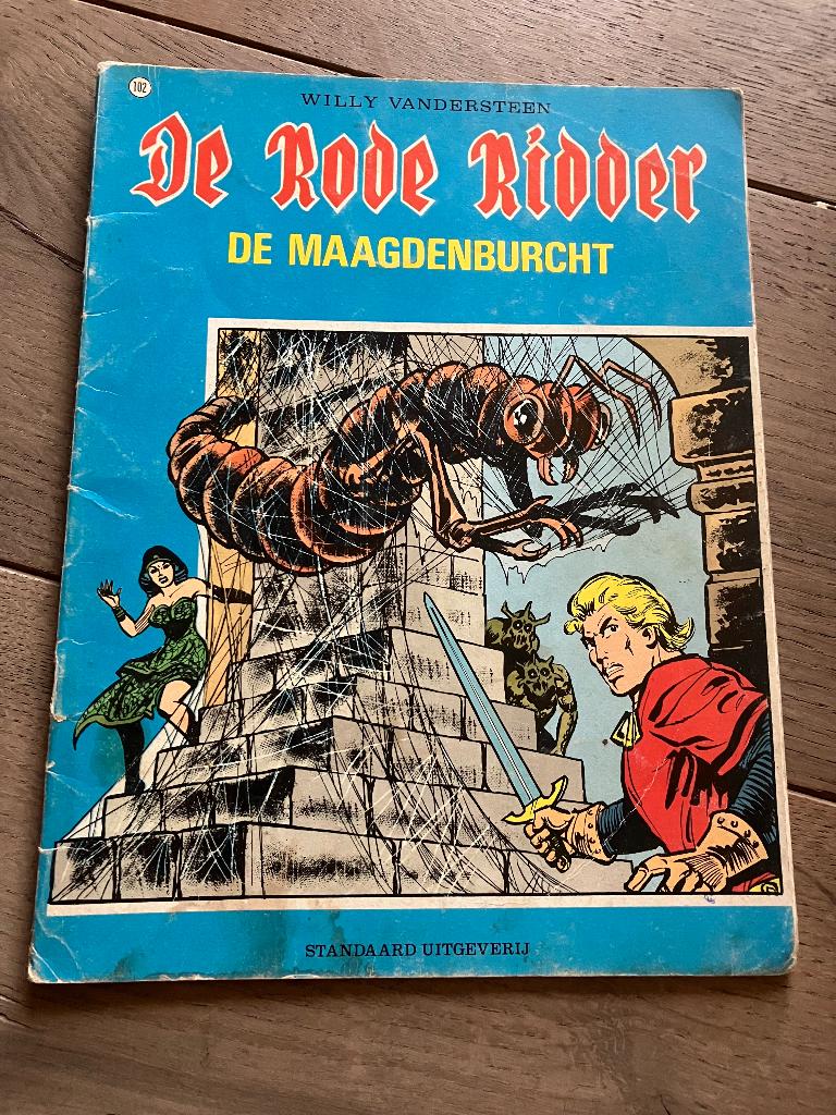 De Rode Ridder - 102 - De maagdenburcht, Eén stripboek, Ophalen of Verzenden, Gelezen, Willy Vandersteen