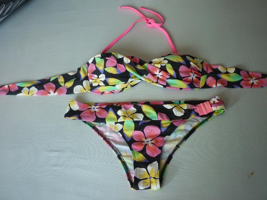 Gebloemde Bikini Banana Moon, Enlèvement ou Envoi, Rose, Banana Moon, Comme neuf