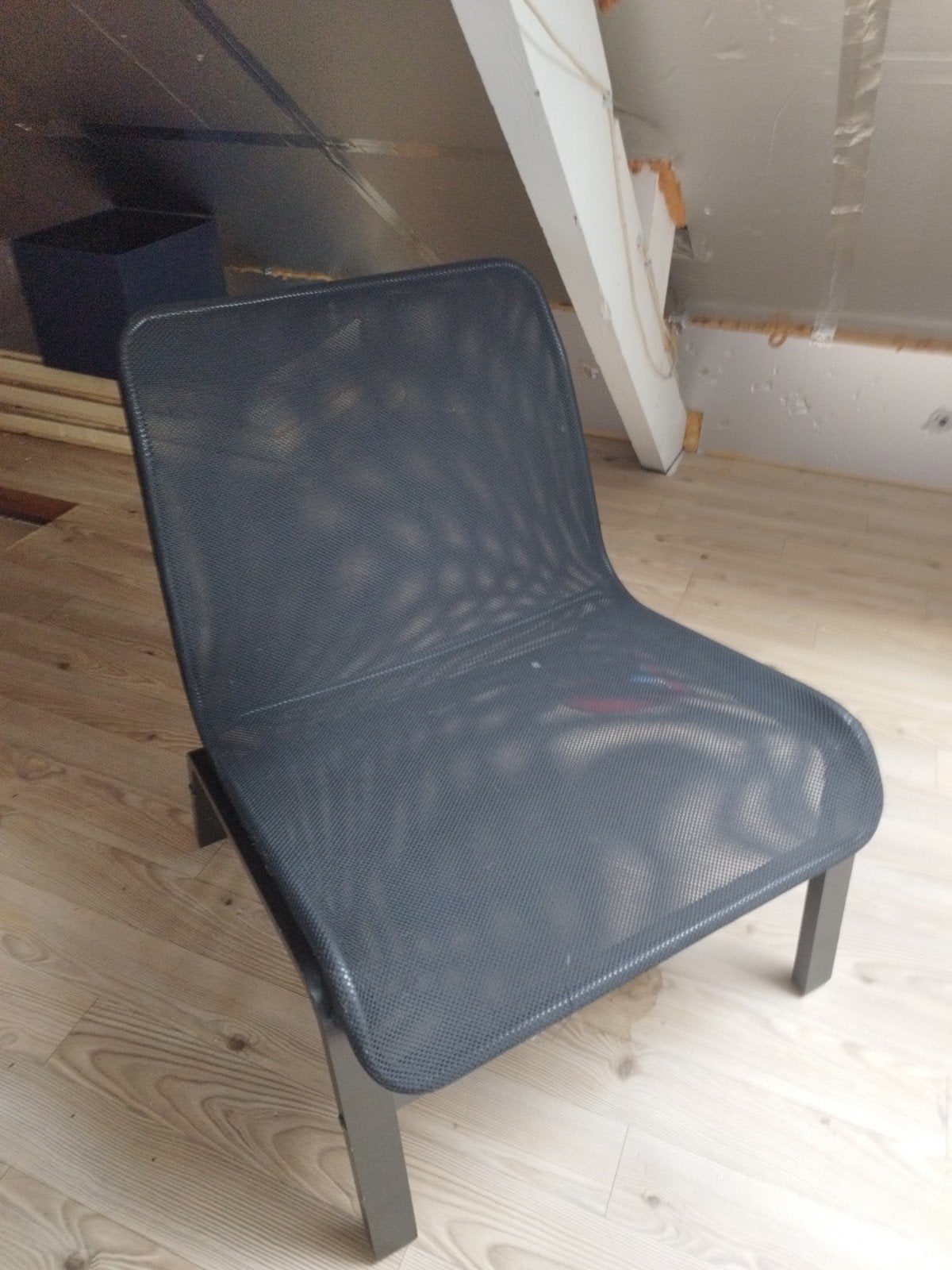 chaise longue IKEA Nolmyra noire,, 75 à 100 cm, Bois, Comme neuf, Enlèvement