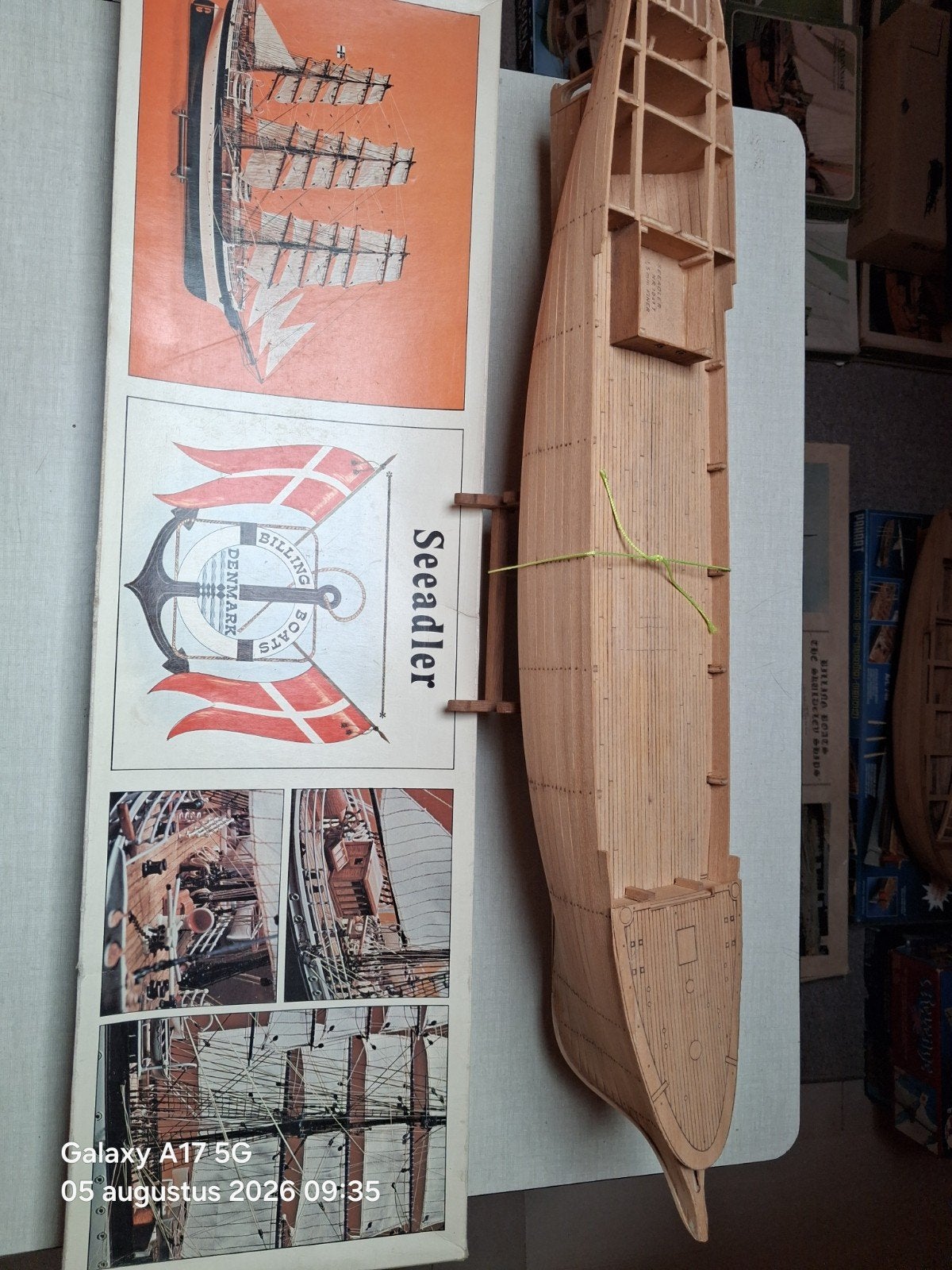 modelboot see adler  billing boats, Hobby en Vrije tijd, Modelbouw | Boten en Schepen, Ophalen, Gebruikt, 1:50 tot 1:200