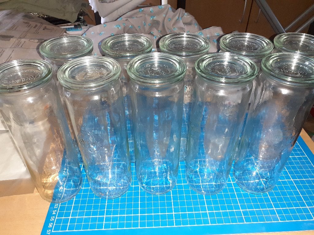 600 ml WECK-Cylinder, Ophalen, Zo goed als nieuw, Overige merken, Glas