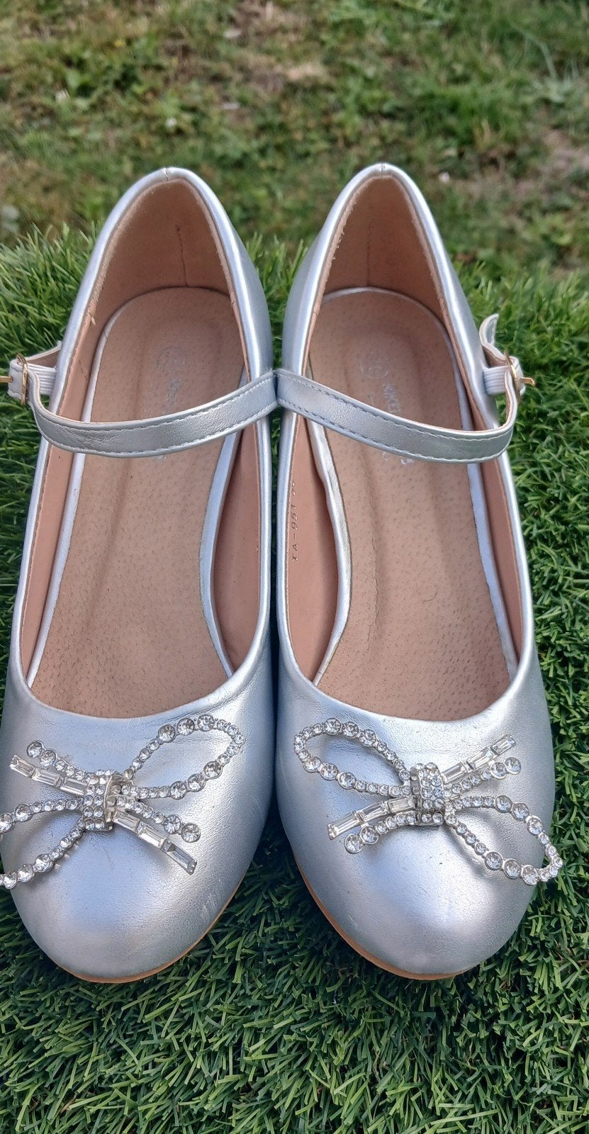 Chaussures de cérémonie argenté,taille 36, Enlèvement, Chaussures