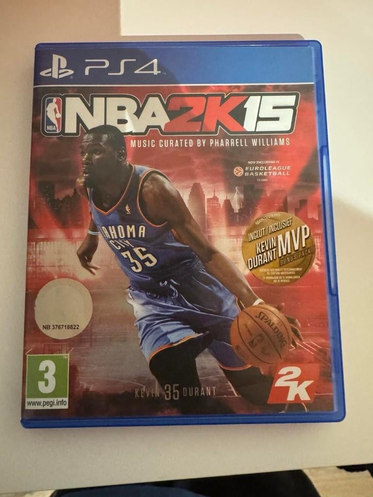 NBA 2015 PS4, Games en Spelcomputers, Ophalen, Zo goed als nieuw, Vechten