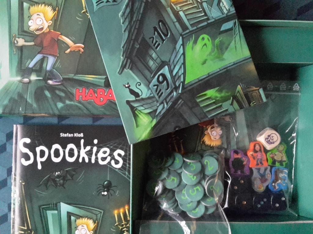 Nieuw spel Spookies, 2-5 spelers, 8+, Haba, + 1 gratis promo, Ophalen of Verzenden, Nieuw, Haba