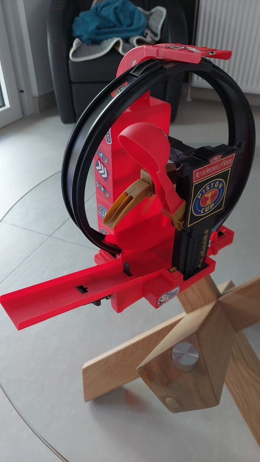 Catapulte looping CARS Piston Cup MATTEL, Enlèvement