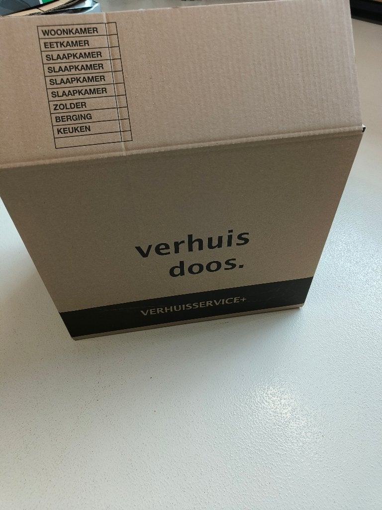 Verhuisdozen, Bricolage & Construction, Casiers & Boîtes, Repliable, 35 à 50 cm, Comme neuf, Enlèvement