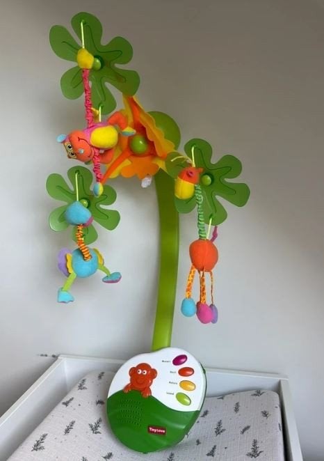 Tinylove Love Sweet Island Dreams Mobile, Ophalen, Zo goed als nieuw, Mobiel, Met geluid