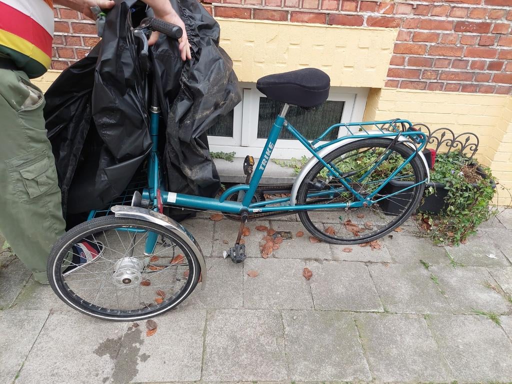 Driewielers fiets good staat met 3 vites, Fietsen en Brommers, Fietsen | Driewielfietsen, Ophalen of Verzenden