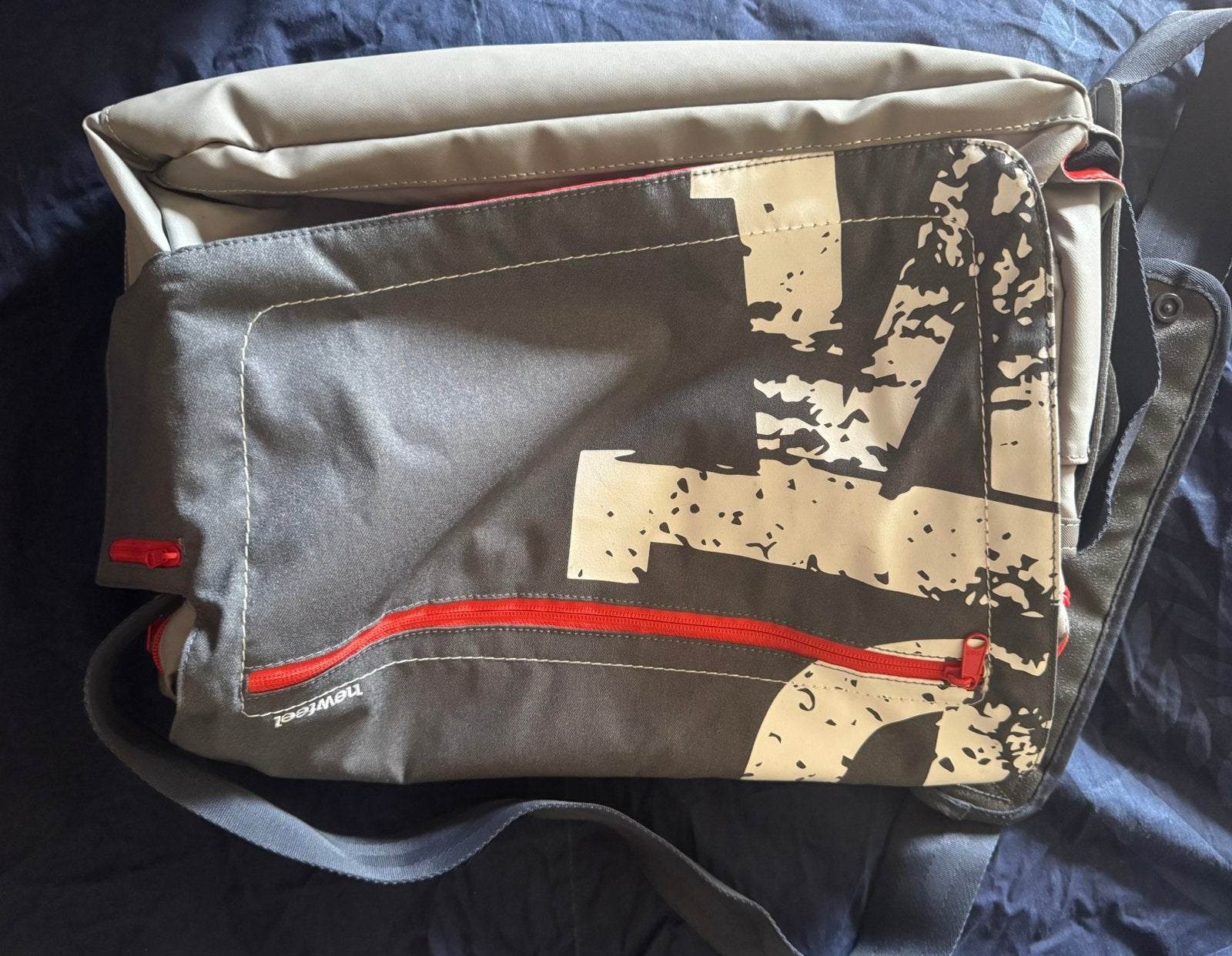 Newfeel schoudertas / rugzak grijs 20L, Enlèvement, Neuf, Gris