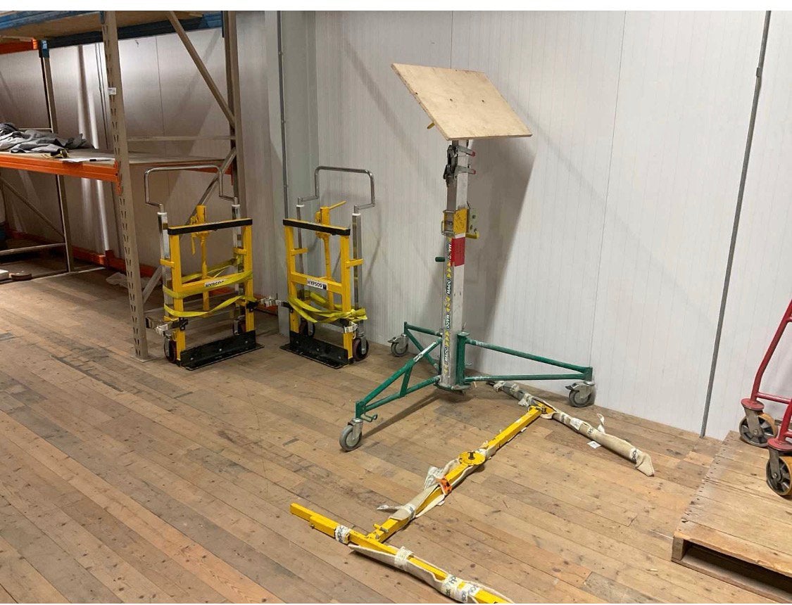 MAAC Platen Lift Plafond, Ophalen of Verzenden, Zo goed als nieuw, Daksteiger, Minder dan 2 meter