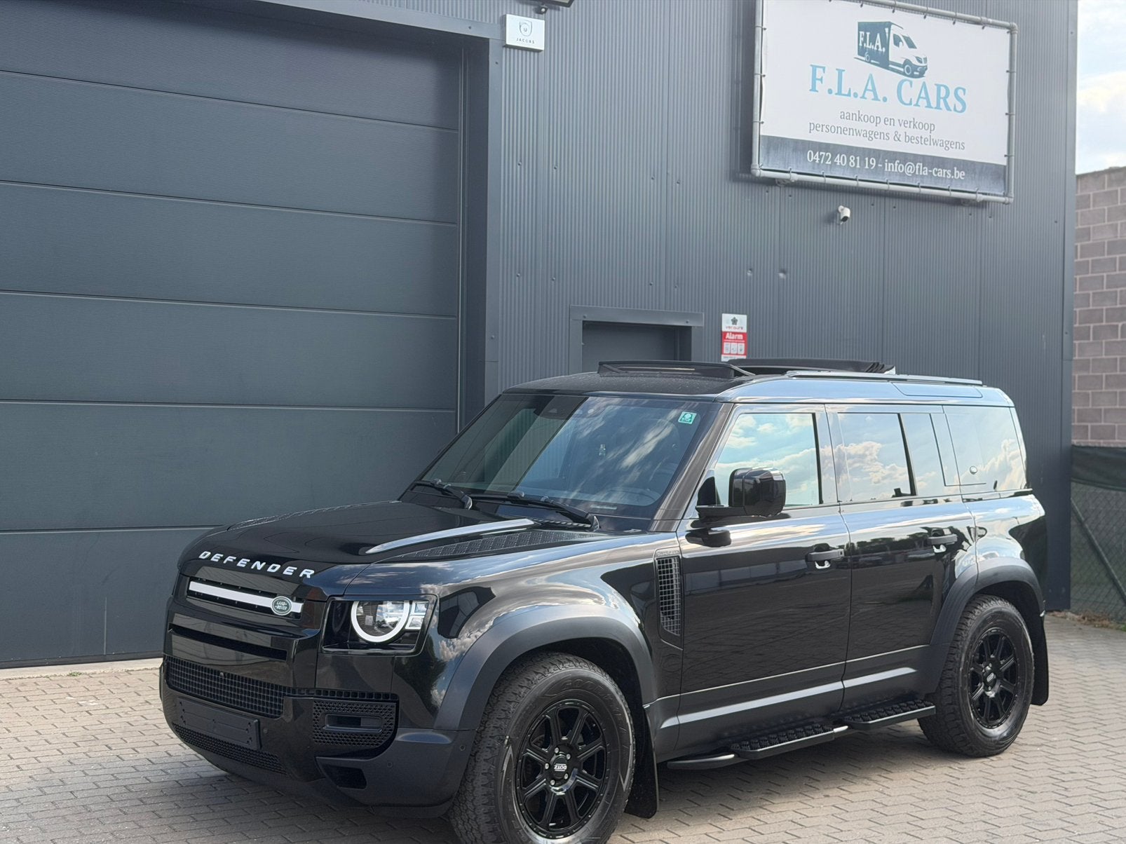 LAND ROVER DEFENDER BJ2021 4X4 AUTOMAAT OPEN DAK EURO6D FULL, Essai à domicile, Achat, Entreprise, Garantie prolongée